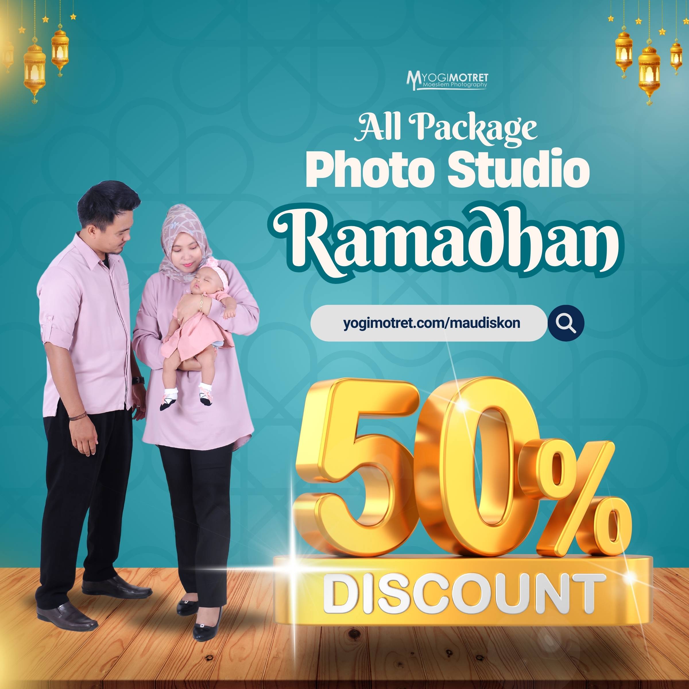 Mau Diskon 50%